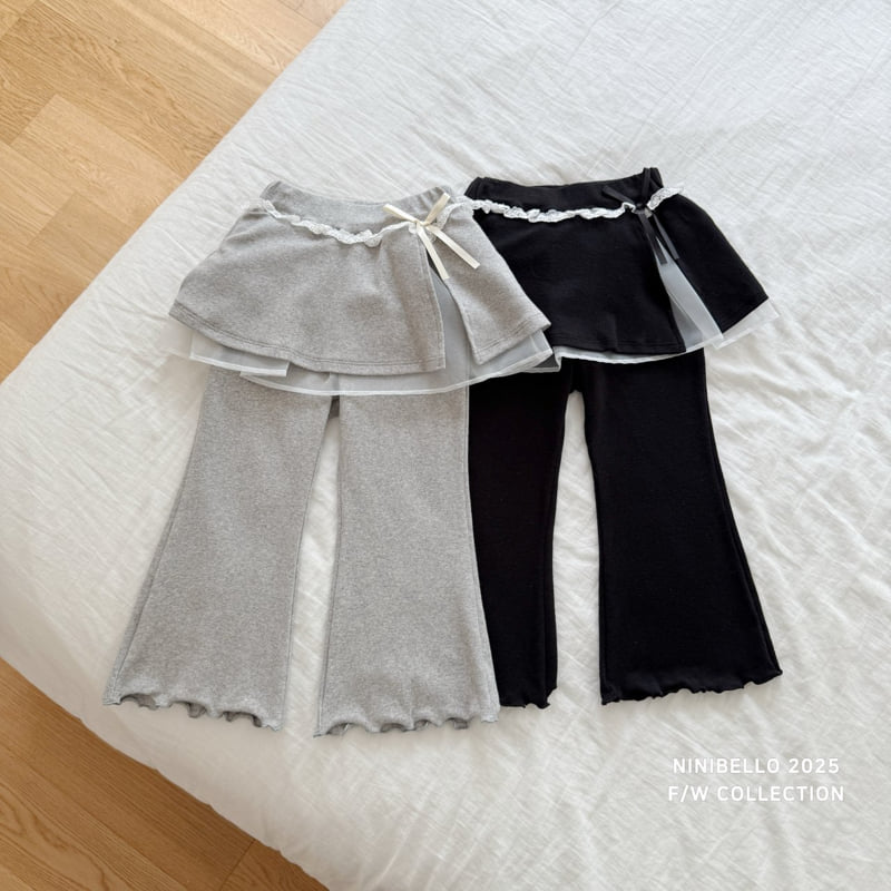Ninibello - Korean Baby Fashion - #babyboutique - Wonder Wrap Bootcut Pants
