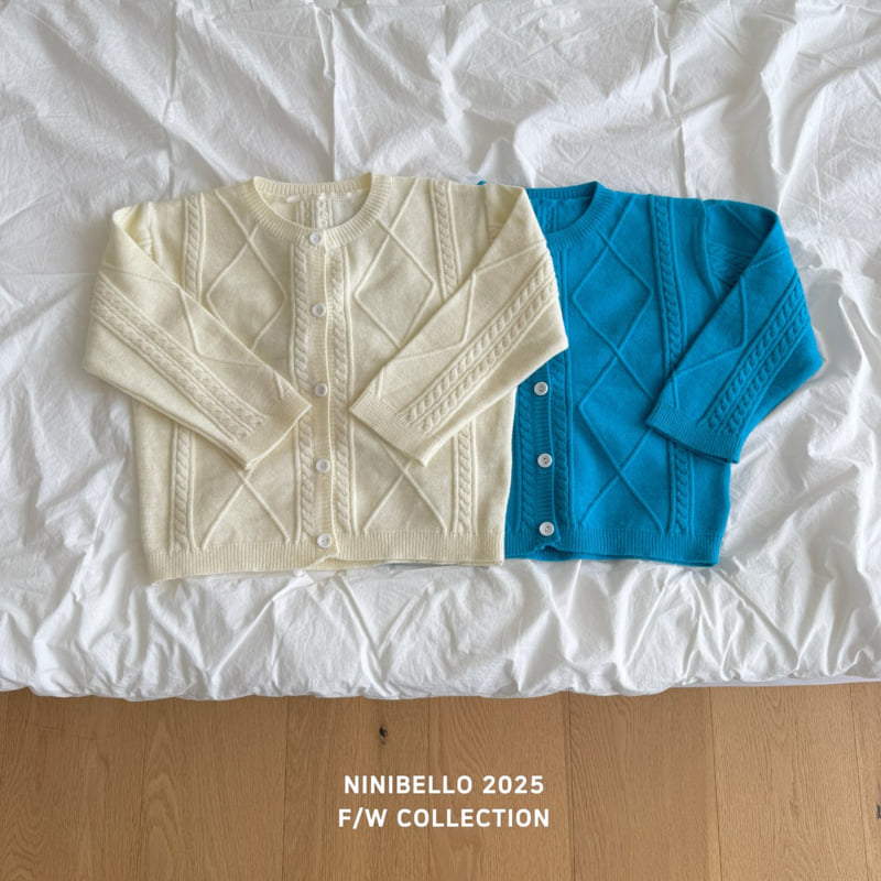 Ninibello - Korean Baby Fashion - #babyboutique - Aub Knit Cardigan