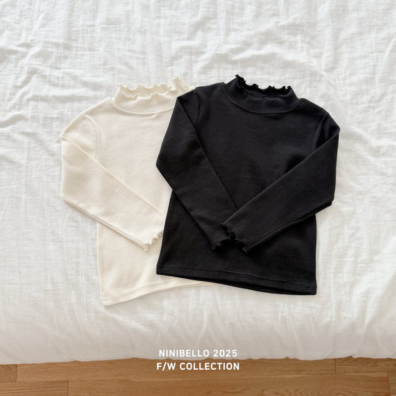 Ninibello - Korean Baby Fashion - #babyboutique - Chouchou Turtleneck Tee - 6