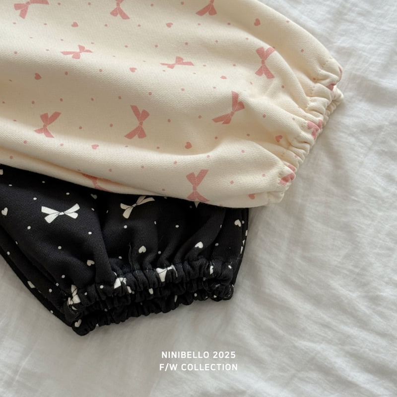 Ninibello - Korean Baby Fashion - #babyboutique - Petit Chat Jogger Pants - 9