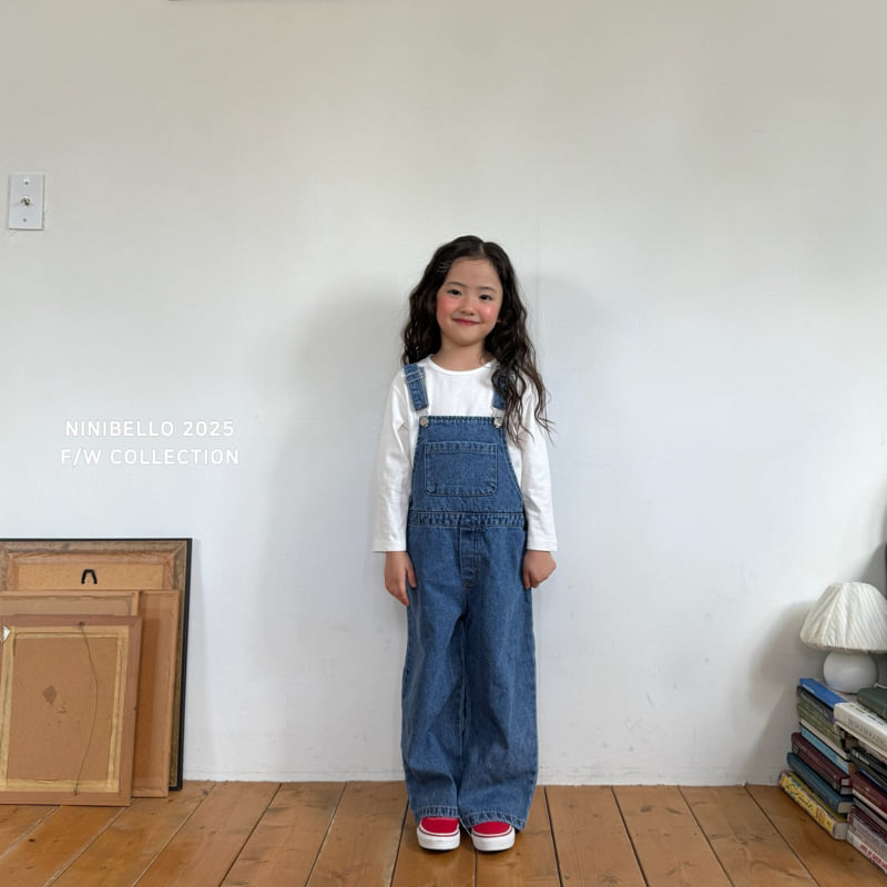 Ninibello - Korean Baby Fashion - #babyboutiqueclothing - Country Denim Overalls - 11
