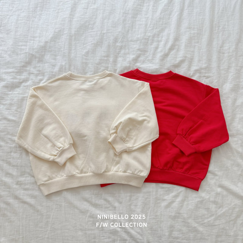 Ninibello - Korean Baby Fashion - #babyboutiqueclothing - Apple Patch Sweatshirt - 8