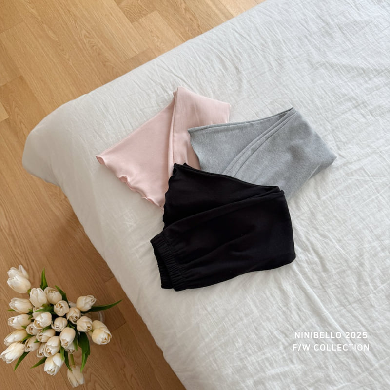 Ninibello - Korean Baby Fashion - #babyboutiqueclothing - Momo Frill Bootcut Pants
