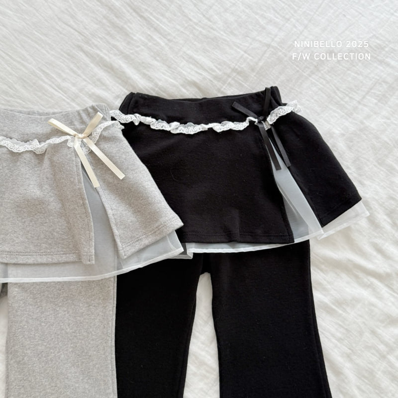 Ninibello - Korean Baby Fashion - #babyboutiqueclothing - Wonder Wrap Bootcut Pants - 3