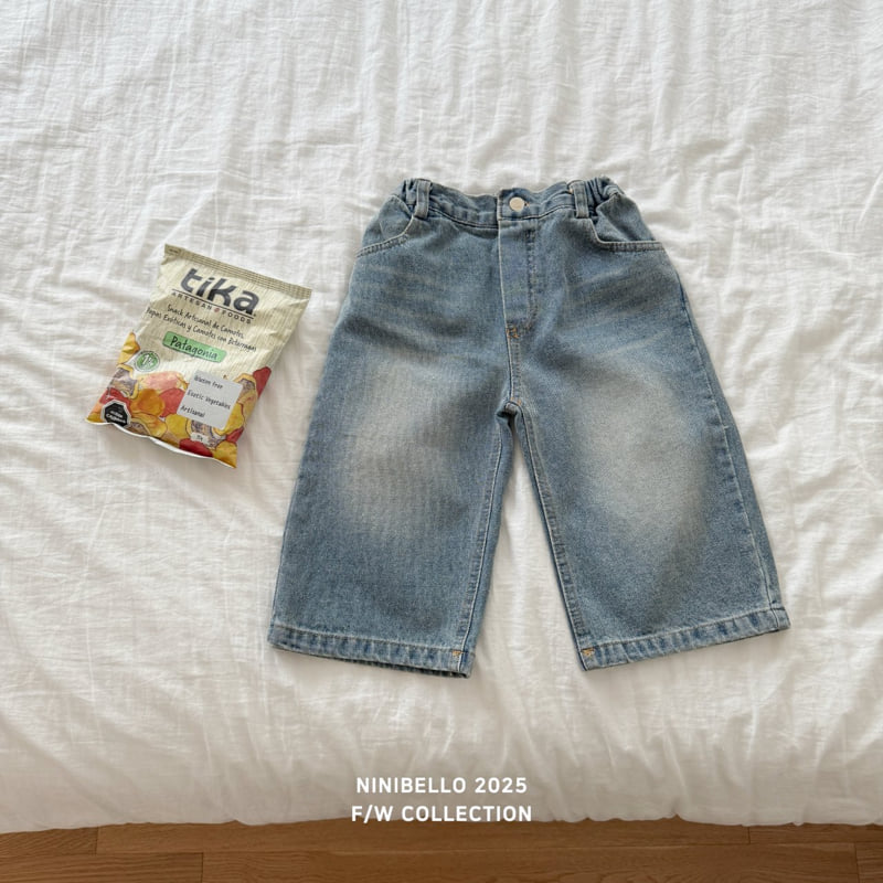 Ninibello - Korean Baby Fashion - #babyboutiqueclothing - More Denim Pants
