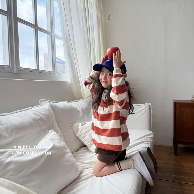 Ninibello - Korean Baby Fashion - #babyfashion - Buddy Stripe Sweatshirt - 11