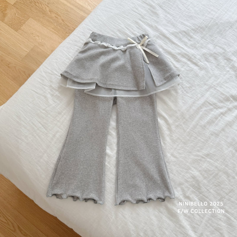 Ninibello - Korean Baby Fashion - #babyfashion - Wonder Wrap Bootcut Pants - 5