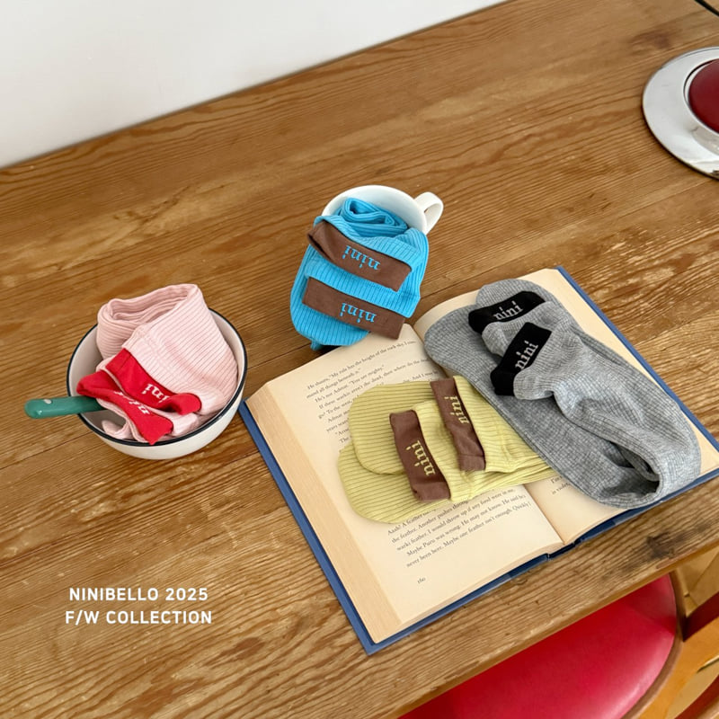 Ninibello - Korean Baby Fashion - #babyfashion - Autumn Color Knee Socks