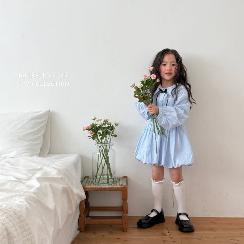 Ninibello - Korean Baby Fashion - #babyfever - Back Ribbon Knee Socks Set - 10