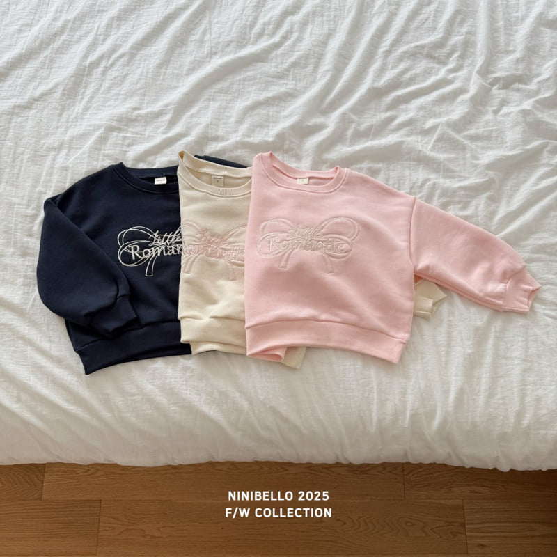 Ninibello - Korean Baby Fashion - #babyfever - Romantic Crop Sweatshirt