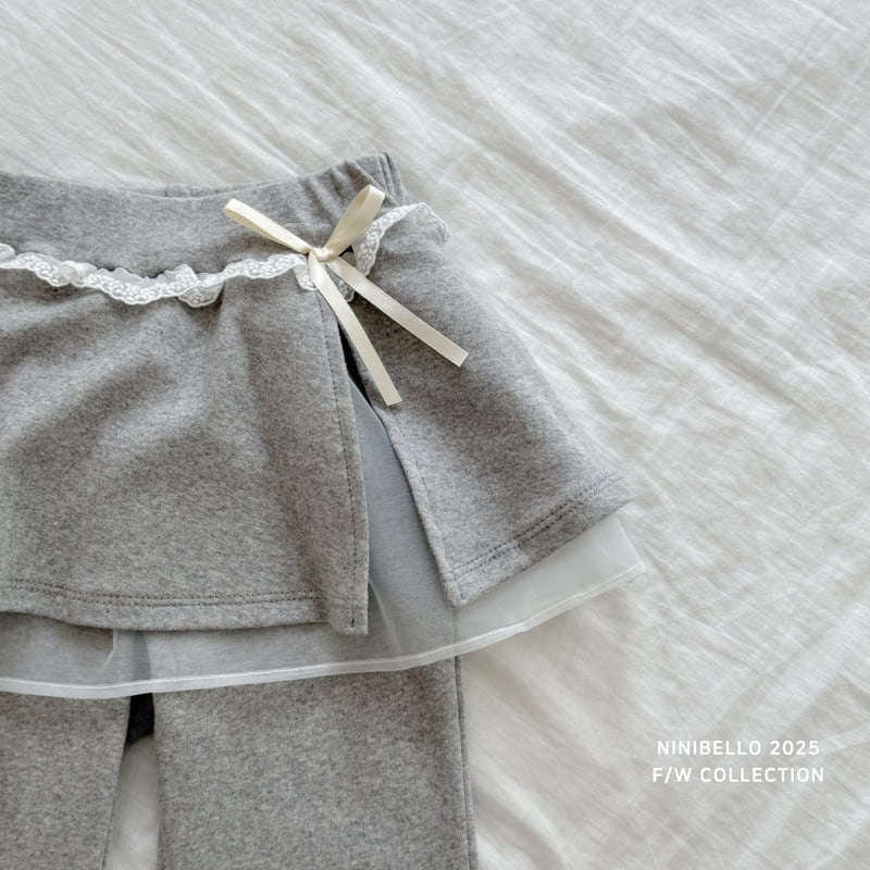 Ninibello - Korean Baby Fashion - #babyfever - Wonder Wrap Bootcut Pants - 6