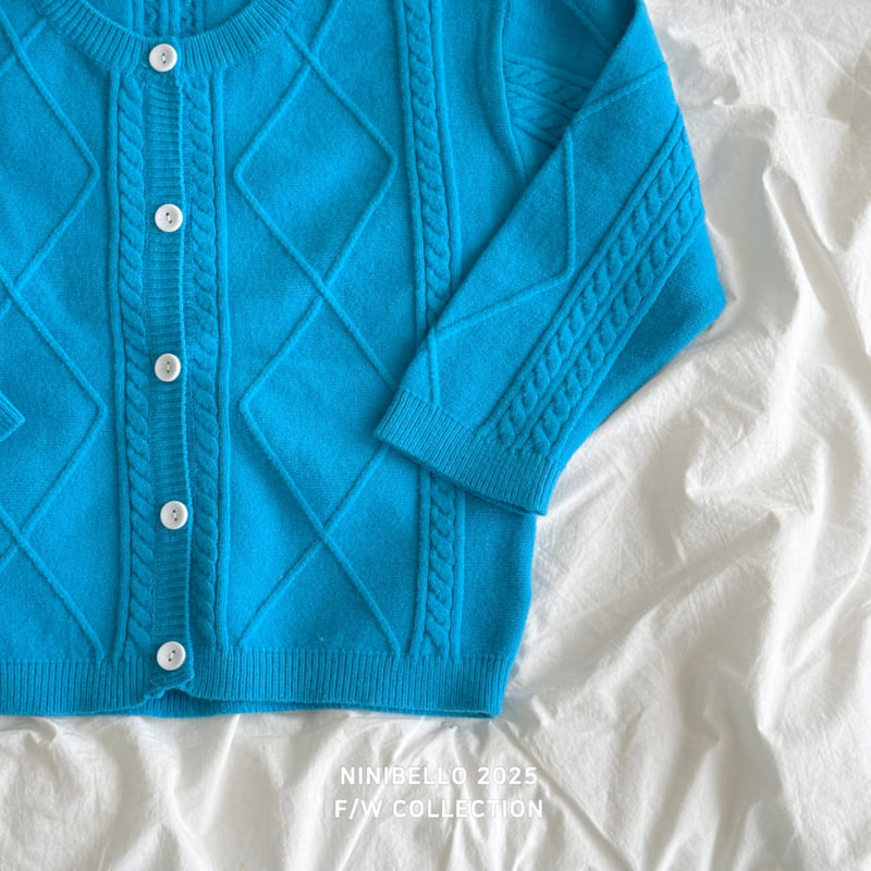 Ninibello - Korean Baby Fashion - #babyfever - Aub Knit Cardigan - 5