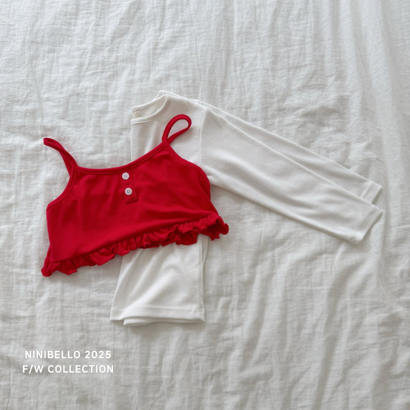 Ninibello - Korean Baby Fashion - #babygirlfashion - Mini Pop Layered Tee - 6