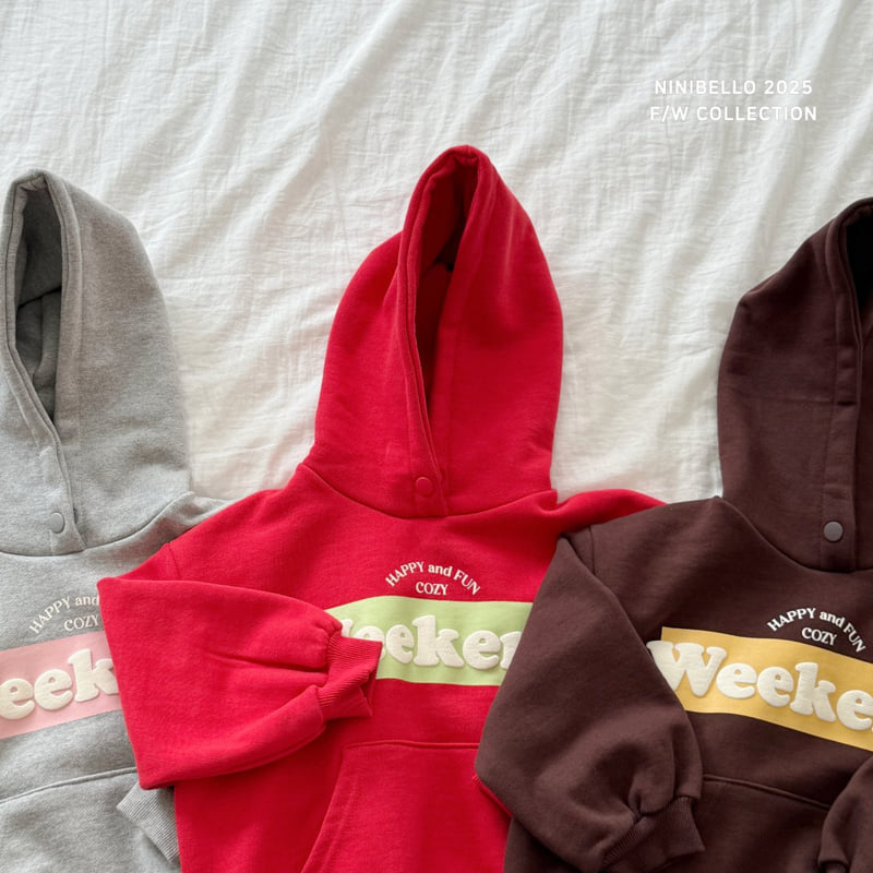 Ninibello - Korean Baby Fashion - #babygirlfashion - Weekend Hoodie - 3