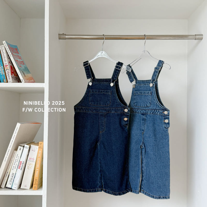 Ninibello - Korean Baby Fashion - #babylifestyle - Country Denim Overalls