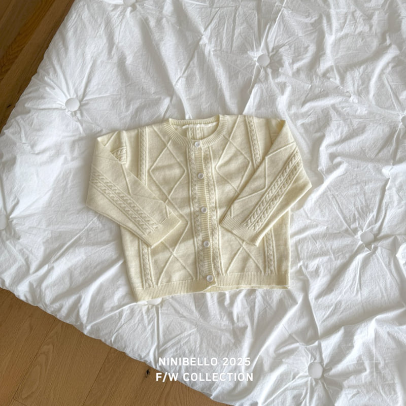 Ninibello - Korean Baby Fashion - #babylifestyle - Aub Knit Cardigan - 7