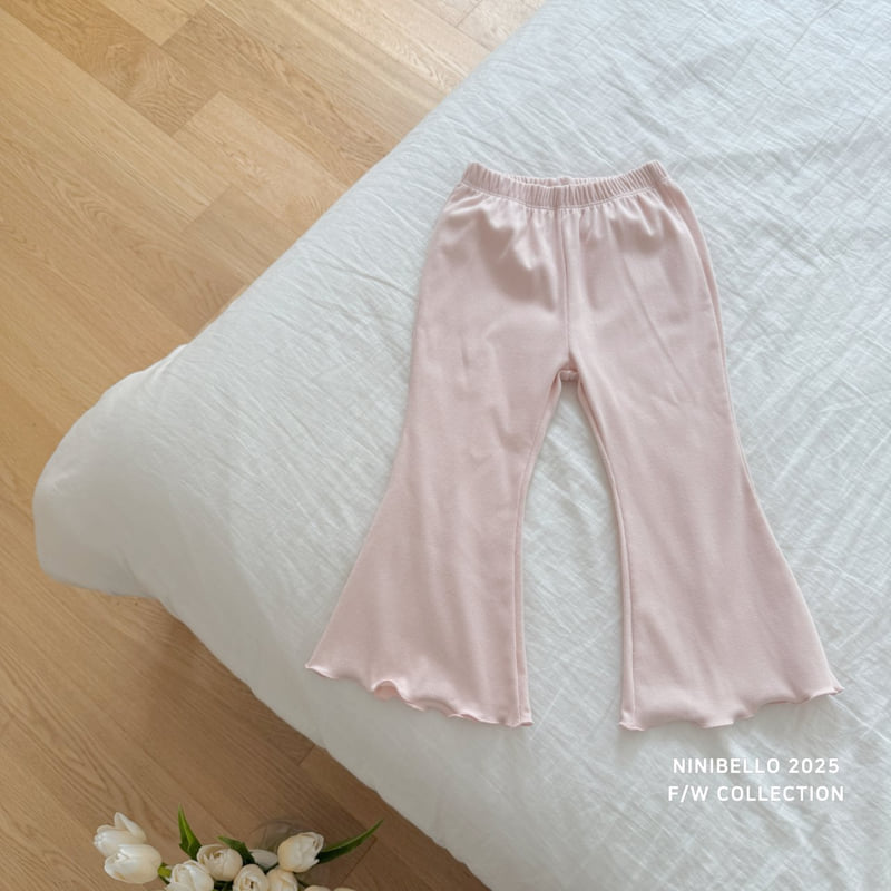 Ninibello - Korean Baby Fashion - #babyoninstagram - Momo Frill Bootcut Pants - 7