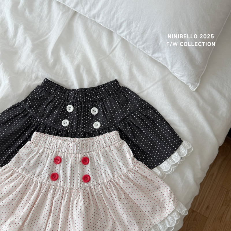 Ninibello - Korean Baby Fashion - #babyoninstagram - Bella Dot Skirt