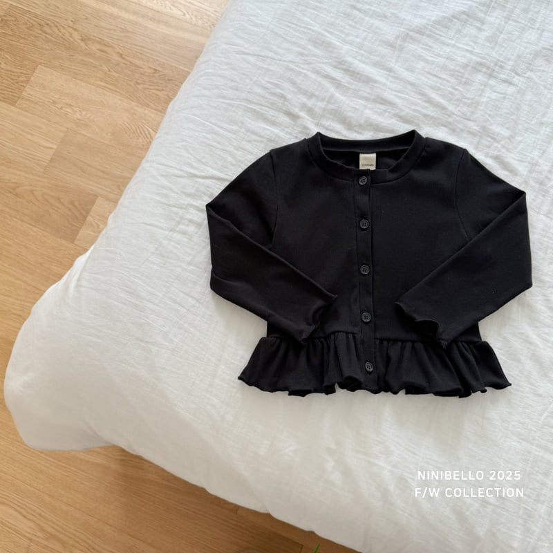 Ninibello - Korean Baby Fashion - #babyoninstagram - Momo Frill Cardigan - 3