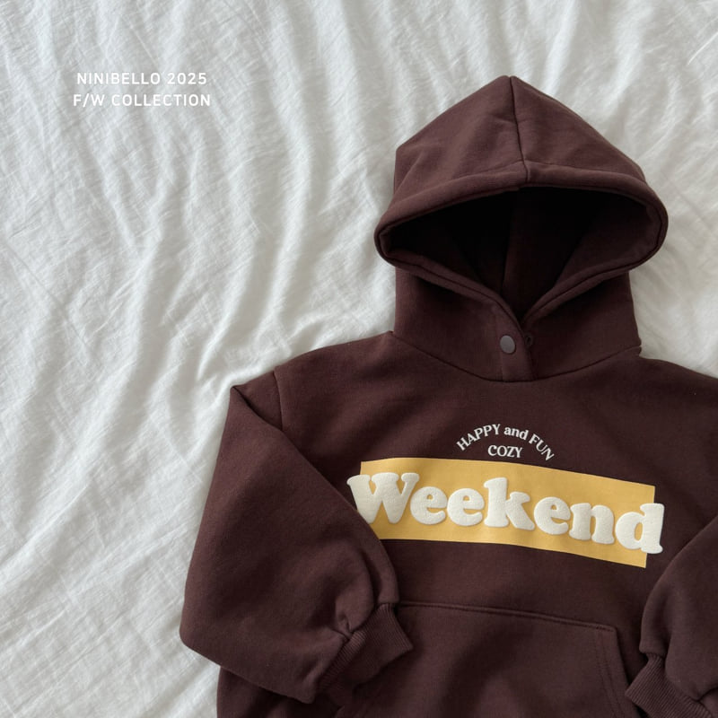 Ninibello - Korean Baby Fashion - #babyoninstagram - Weekend Hoodie - 5