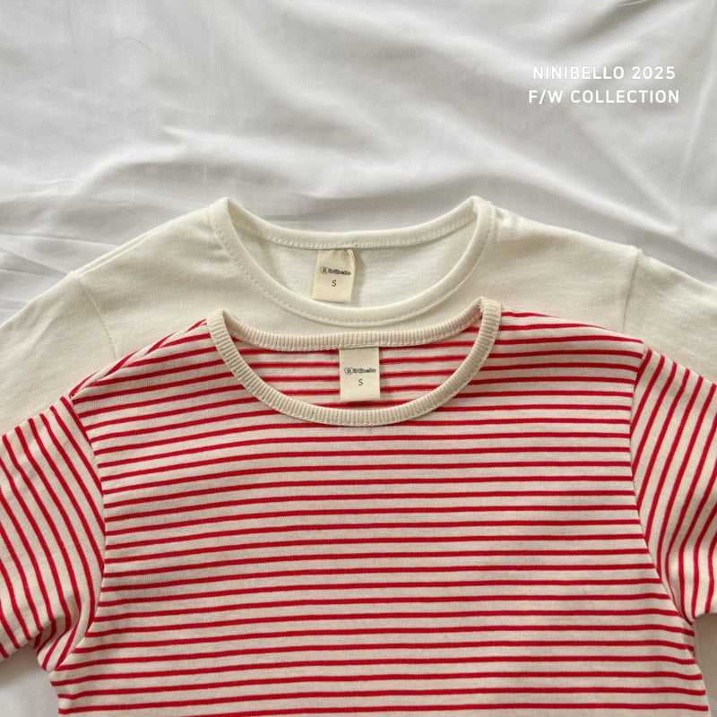 Ninibello - Korean Baby Fashion - #babyoninstagram - Autumn Basic Tee Set - 4