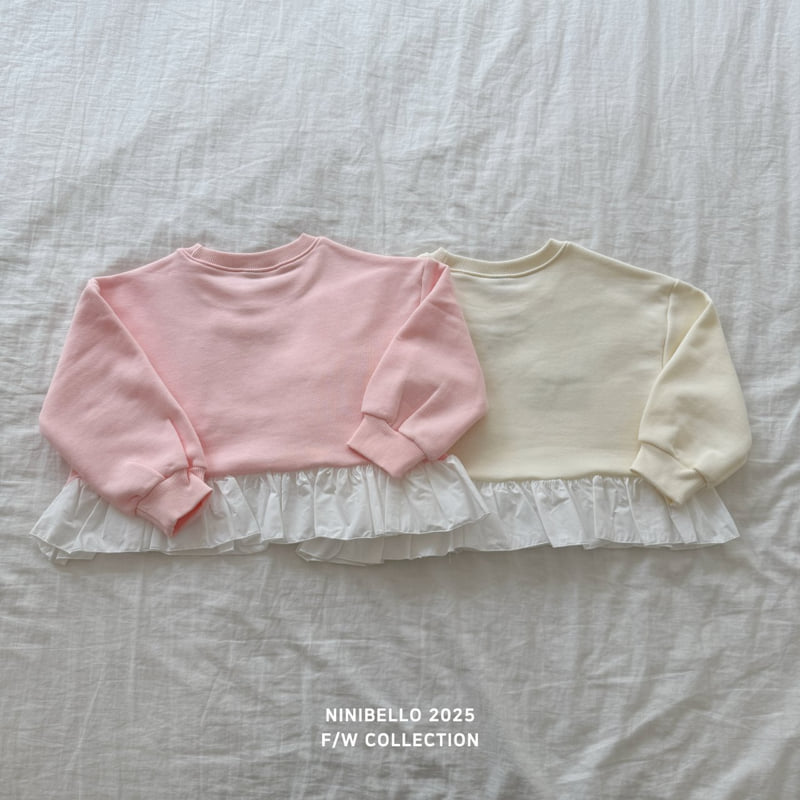 Ninibello - Korean Baby Fashion - #babyootd - Lulu Ribbon Sweatshirt - 6