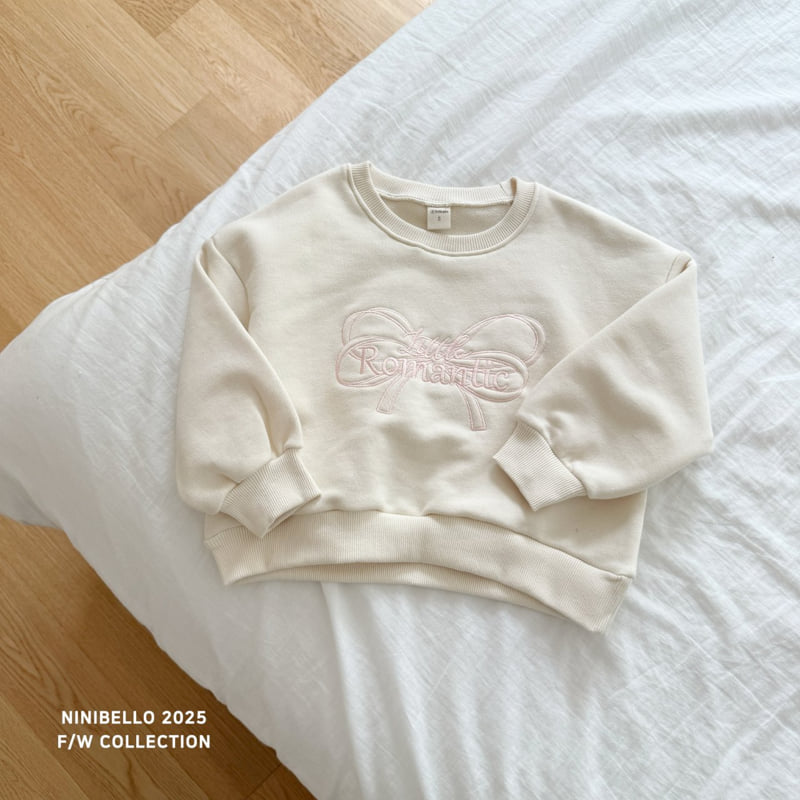 Ninibello - Korean Baby Fashion - #babyootd - Romantic Crop Sweatshirt - 5