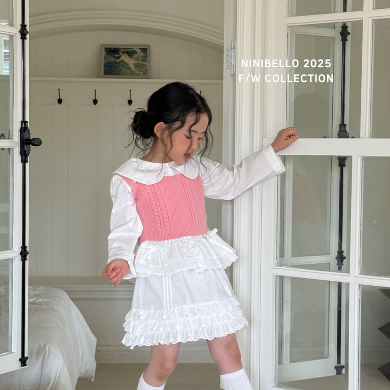 Ninibello - Korean Baby Fashion - #babyootd - Roem Pintuck Blouse - 12