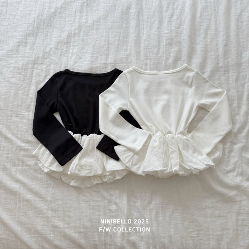 Ninibello - Korean Baby Fashion - #babyootd - Balloon Layered Tee - 5