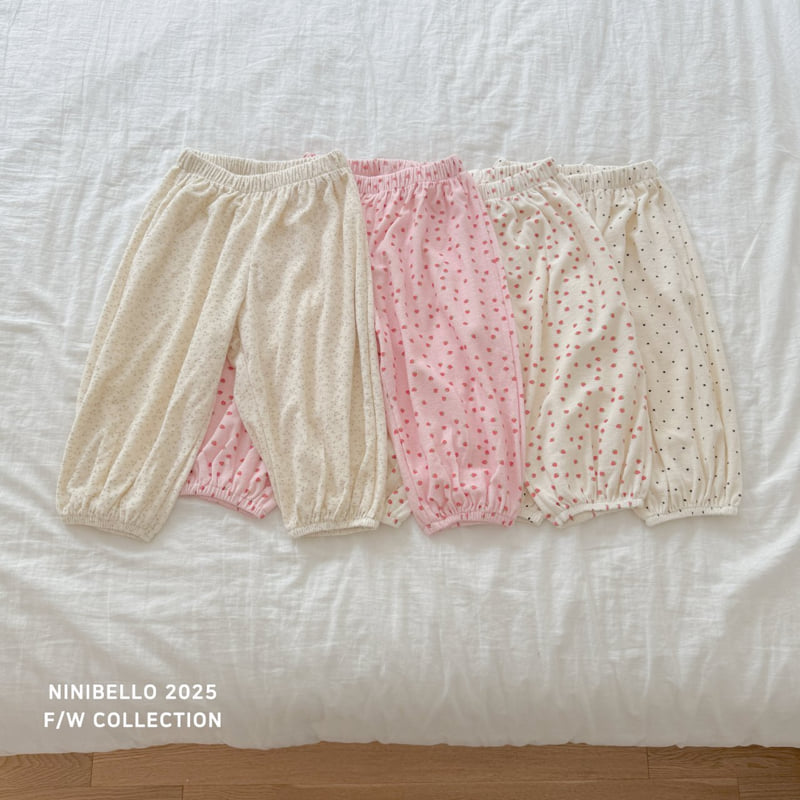 Ninibello - Korean Baby Fashion - #babyootd - Nini Terry Pants - 3