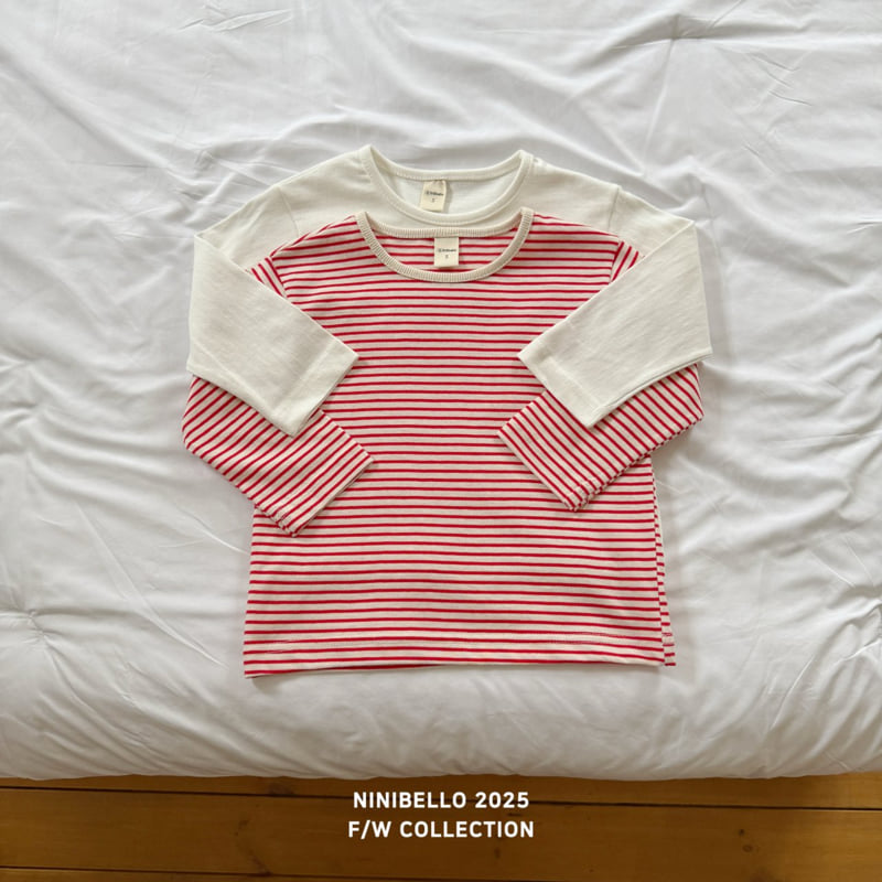 Ninibello - Korean Baby Fashion - #babyoutfit - Autumn Basic Tee Set - 5