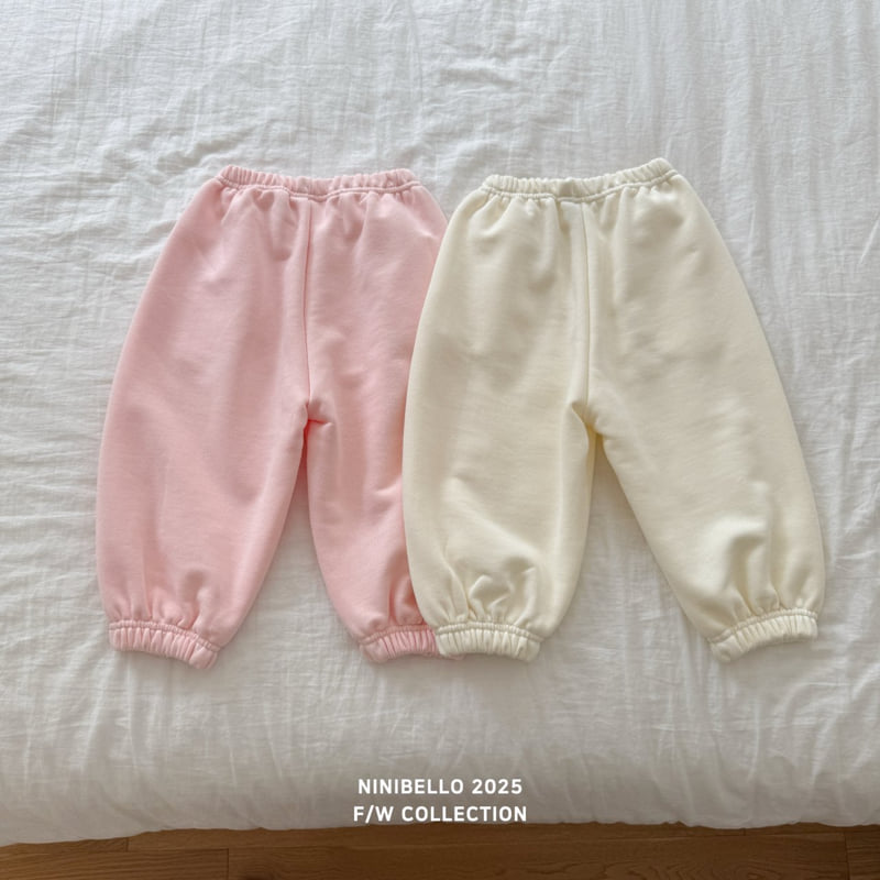 Ninibello - Korean Baby Fashion - #babyoutfit - Lulu Ribbon Jogger Pants - 8