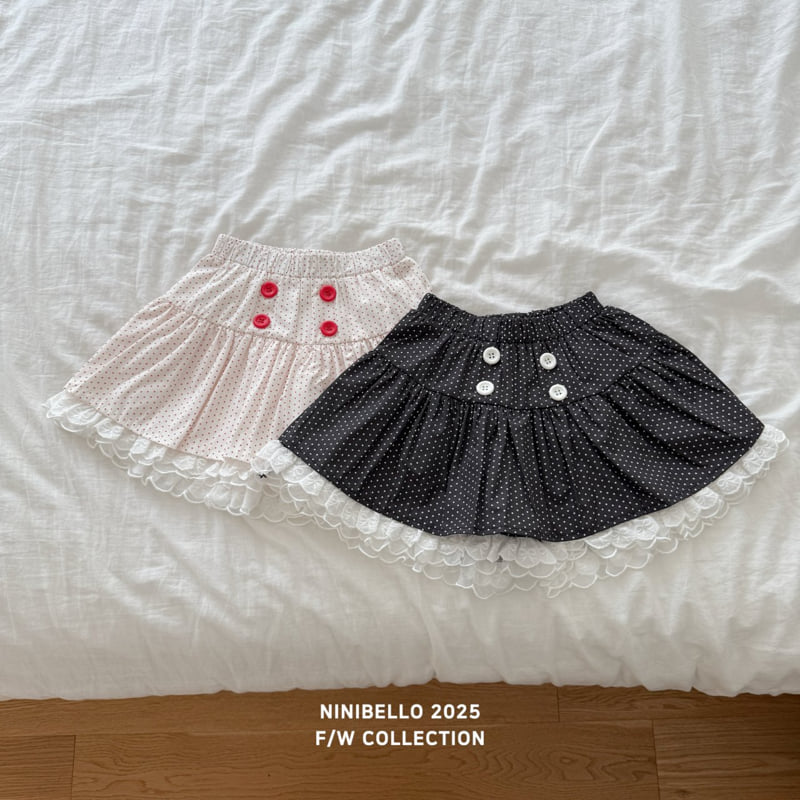 Ninibello - Korean Baby Fashion - #babyoutfit - Bella Dot Skirt - 3