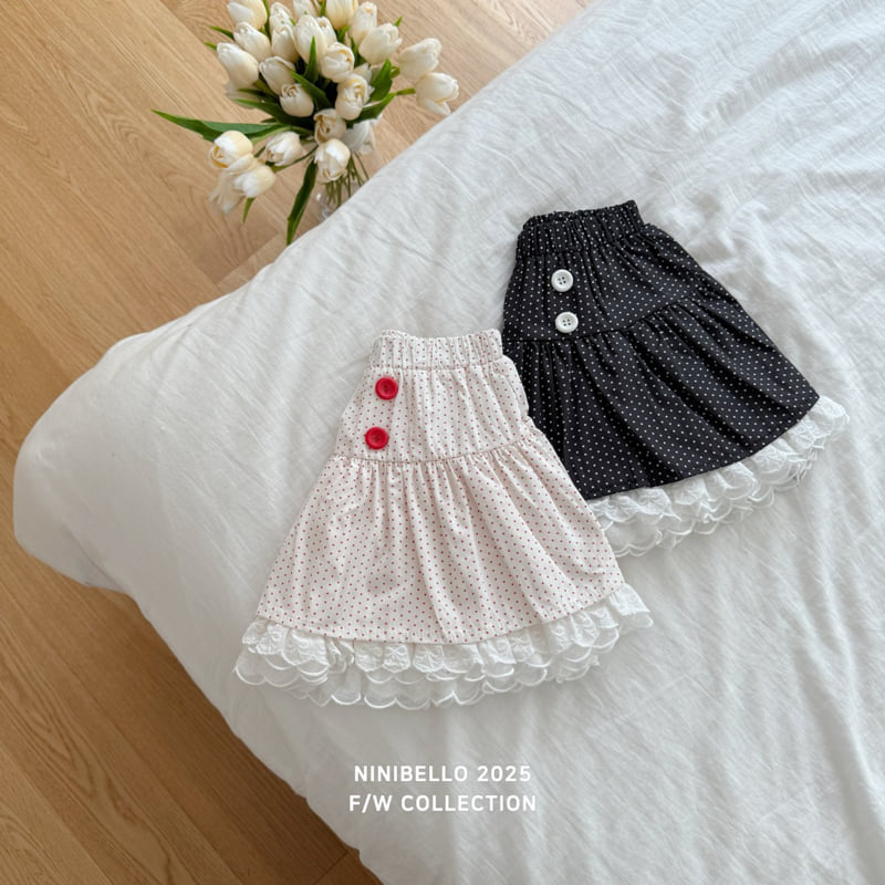 Ninibello - Korean Baby Fashion - #babyoutfit - Bella Dot Skirt - 4
