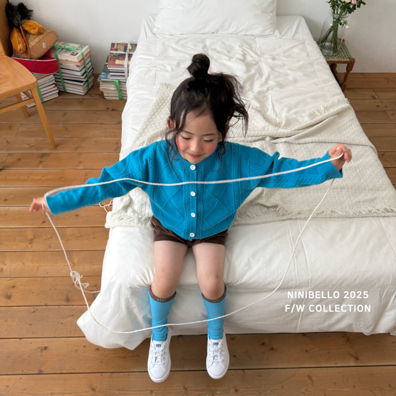 Ninibello - Korean Baby Fashion - #babyoutfit - Aub Knit Cardigan - 11