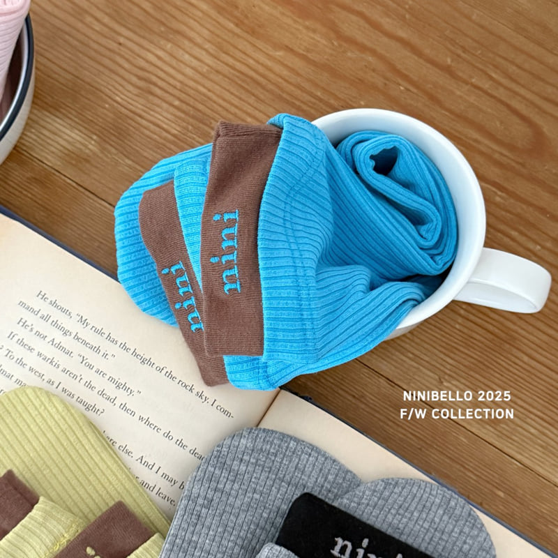 Ninibello - Korean Baby Fashion - #babyoutfit - Autumn Color Knee Socks - 8