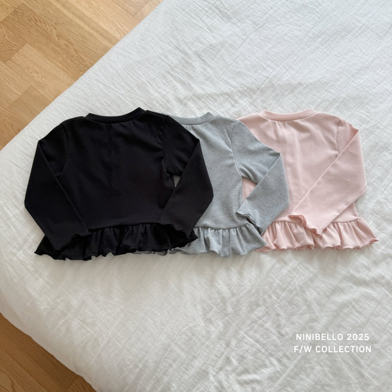 Ninibello - Korean Baby Fashion - #babyoutfit - Momo Frill Cardigan - 6