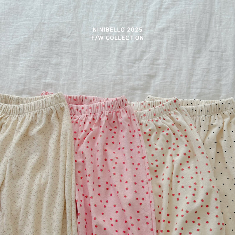 Ninibello - Korean Baby Fashion - #babyootd - Nini Terry Pants - 4