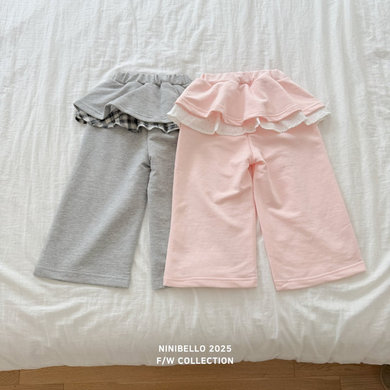 Ninibello - Korean Baby Fashion - #babyoutfit - Frill-up Tiered Pants - 3