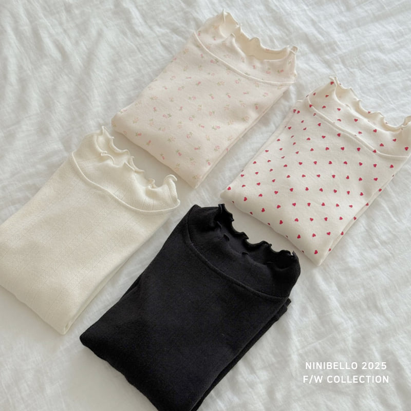 Ninibello - Korean Baby Fashion - #babyoutfit - Chouchou Turtleneck Tee