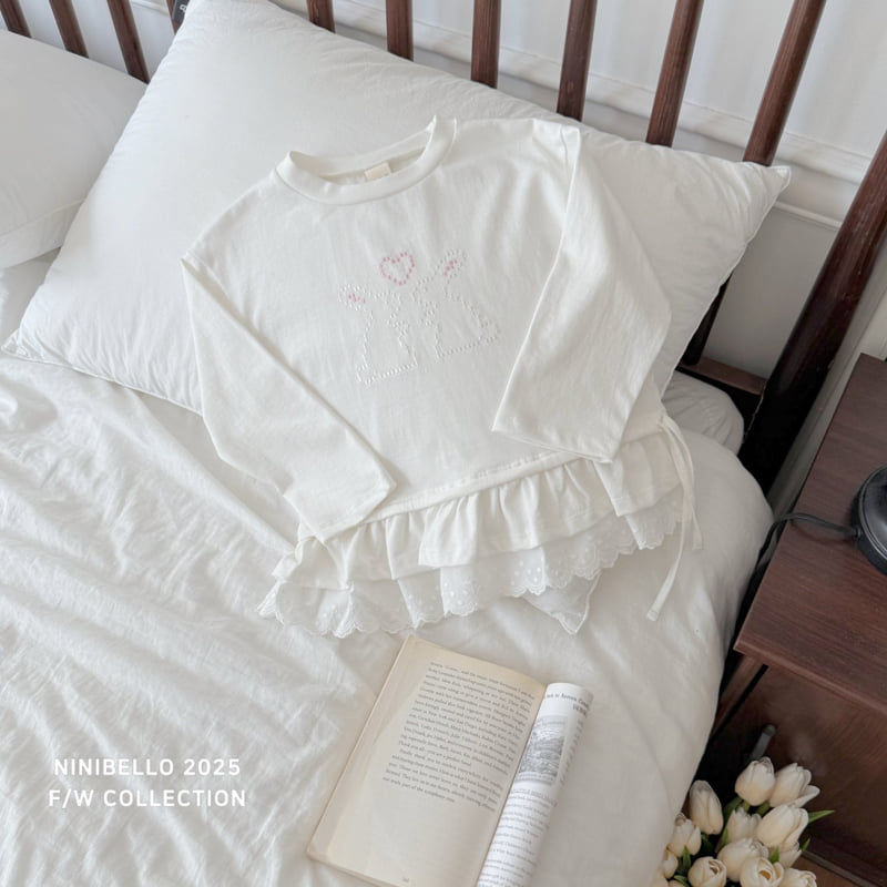 Ninibello - Korean Baby Fashion - #babyoutfit - Bunny String Tee