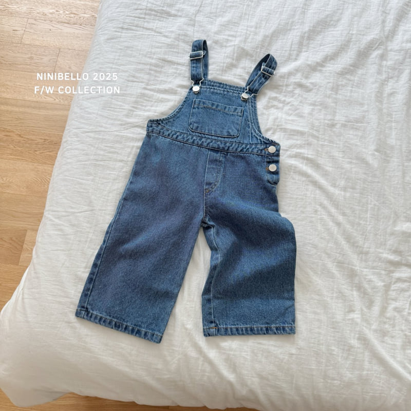 Ninibello - Korean Baby Fashion - #babywear - Country Denim Overalls - 6