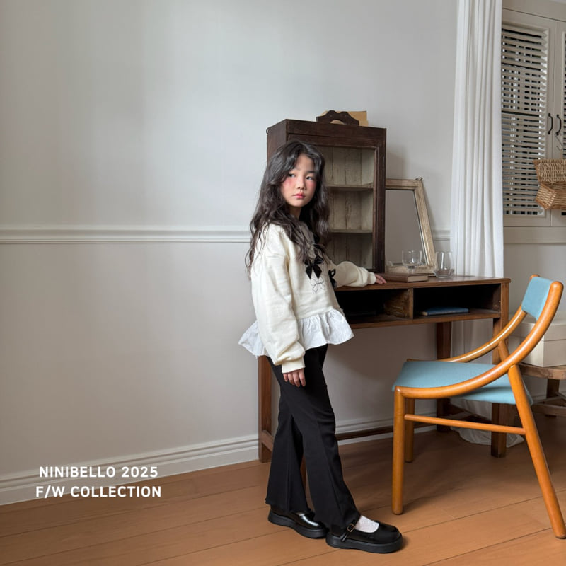 Ninibello - Korean Baby Fashion - #babywear - Momo Frill Bootcut Pants - 11