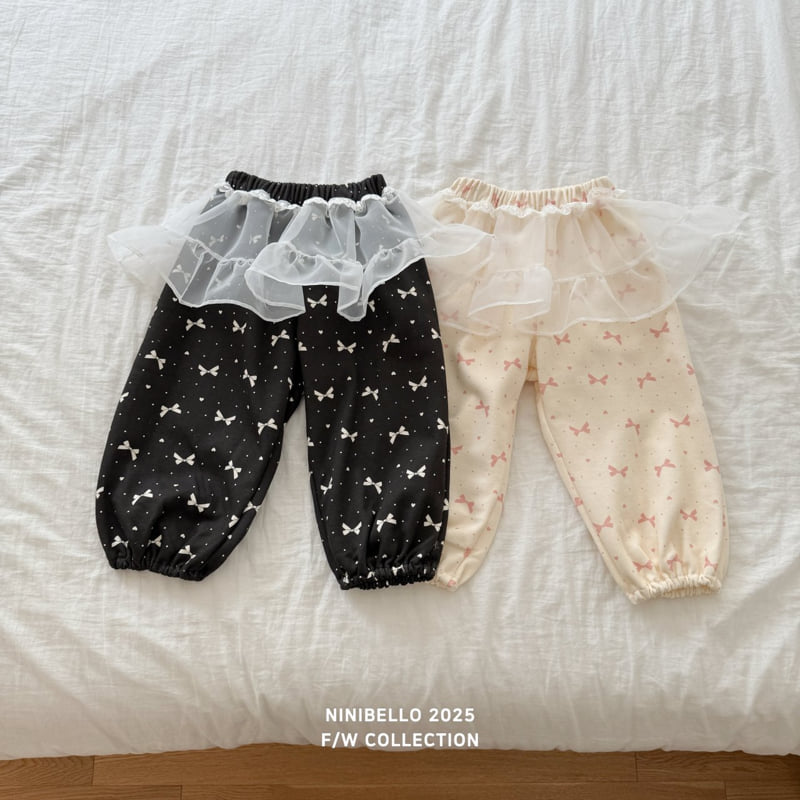 Ninibello - Korean Baby Fashion - #babywear - Petit Chat Jogger Pants - 5