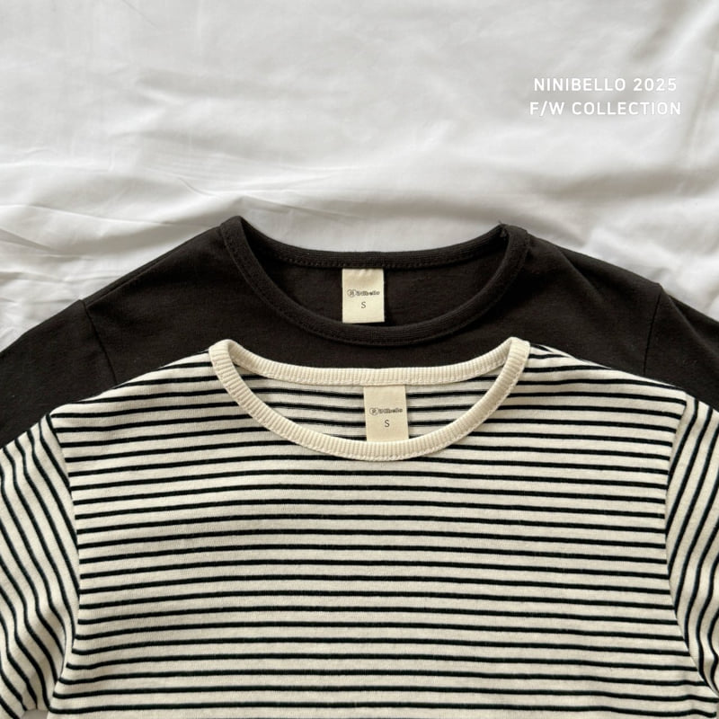 Ninibello - Korean Baby Fashion - #onlinebabyboutique - Autumn Basic Tee Set - 8