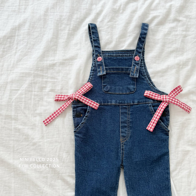 Ninibello - Korean Baby Fashion - #onlinebabyboutique - Heidi Bootcut Overalls - 3