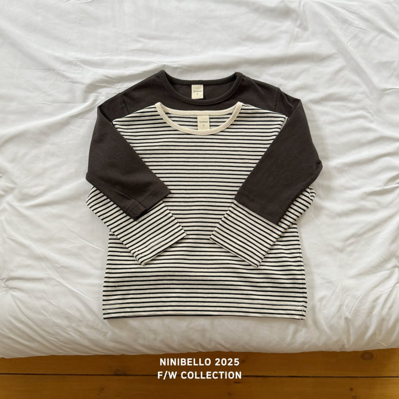 Ninibello - Korean Baby Fashion - #onlinebabyshop - Autumn Basic Tee Set - 9
