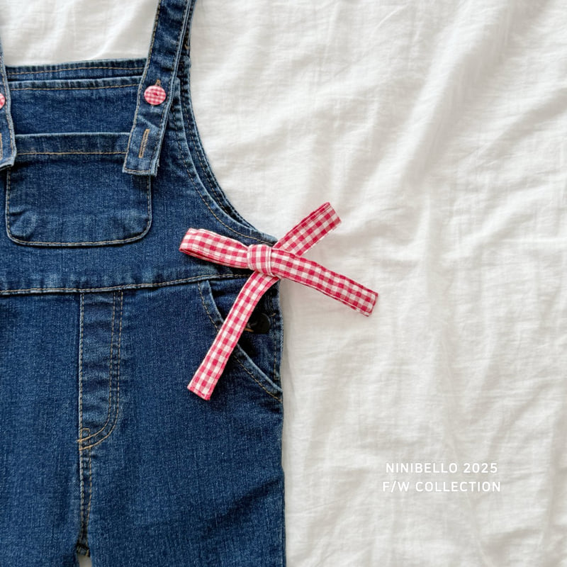 Ninibello - Korean Baby Fashion - #onlinebabyboutique - Heidi Bootcut Overalls - 4
