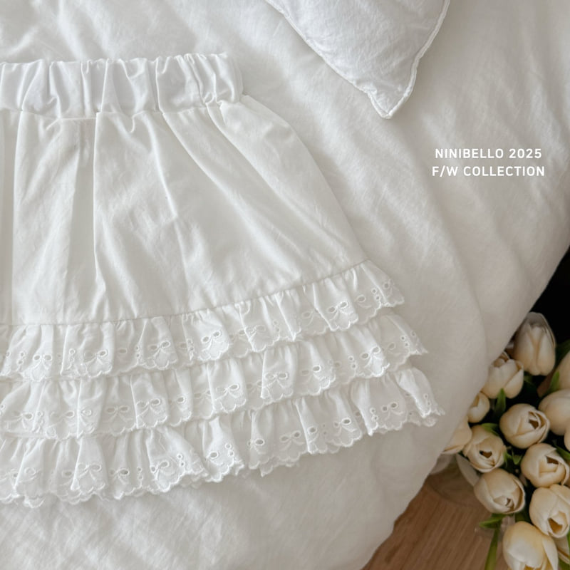 Ninibello - Korean Baby Fashion - #onlinebabyshop - Roem Pintuck Skirt - 3