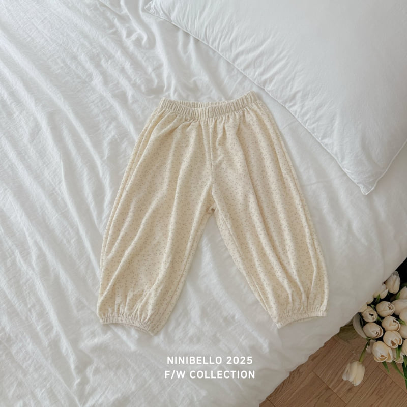 Ninibello - Korean Baby Fashion - #onlinebabyshop - Nini Terry Pants - 8